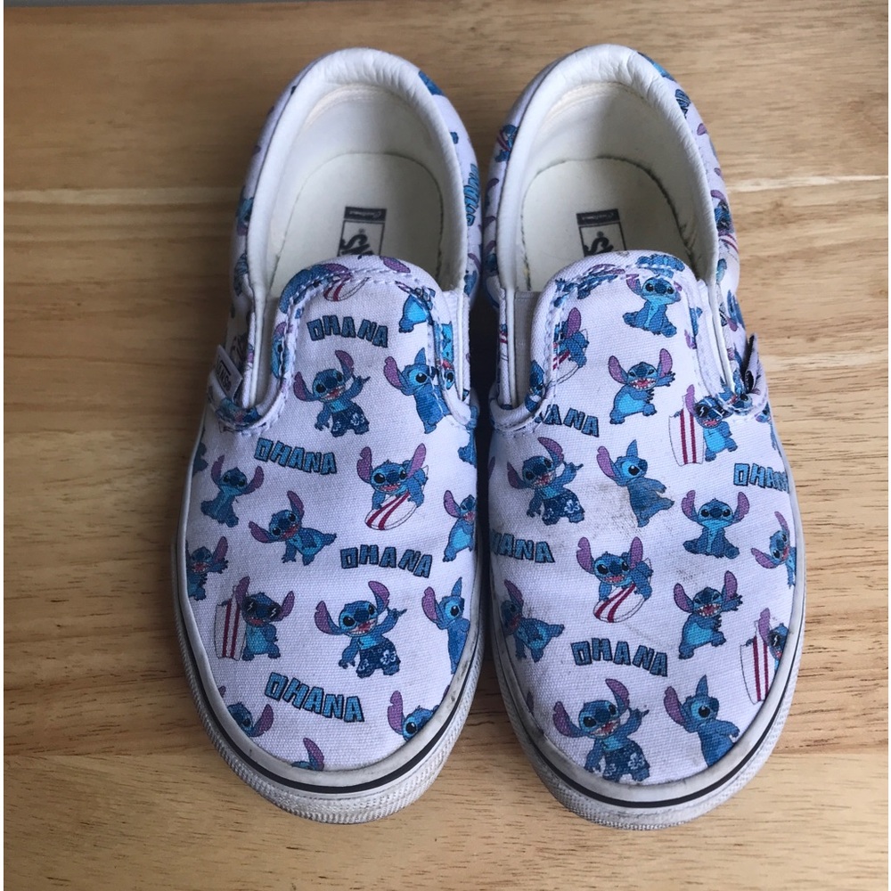 Vans Disney X Slip-On “Lilo & Stitch” Shoes Kids Size: US 1 EUR 31.5 CM 19